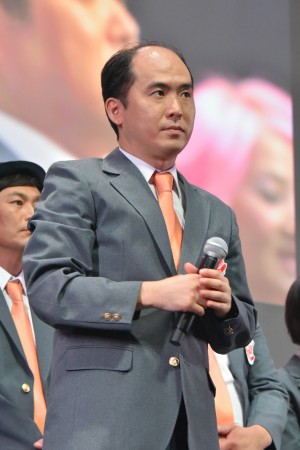 吉本坂46メンバーお披露目会開催＆囲み取材に登場した斎藤司（トレンディエンジェル）