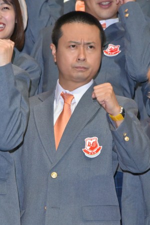 吉本坂46メンバーお披露目会開催＆囲み取材に登場した河本準一（次長課長）