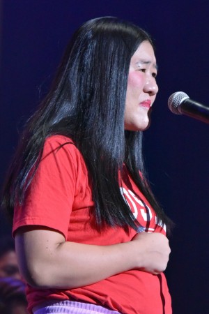 吉本坂46メンバーお披露目会開催＆囲み取材に登場したよしこ（ガンバレルーヤ）