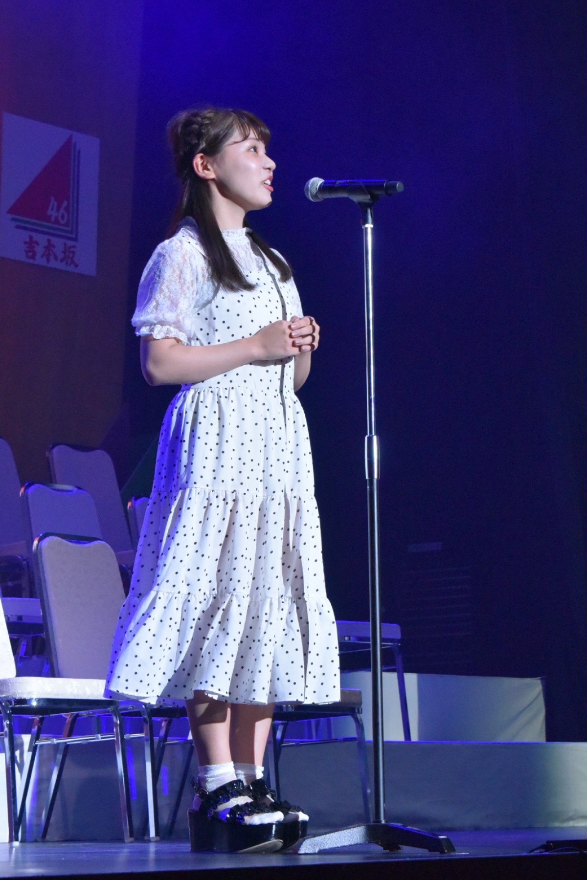トレエン斎藤司、吉本坂46暫定センター抜擢！目標は「嵐になりたい」
