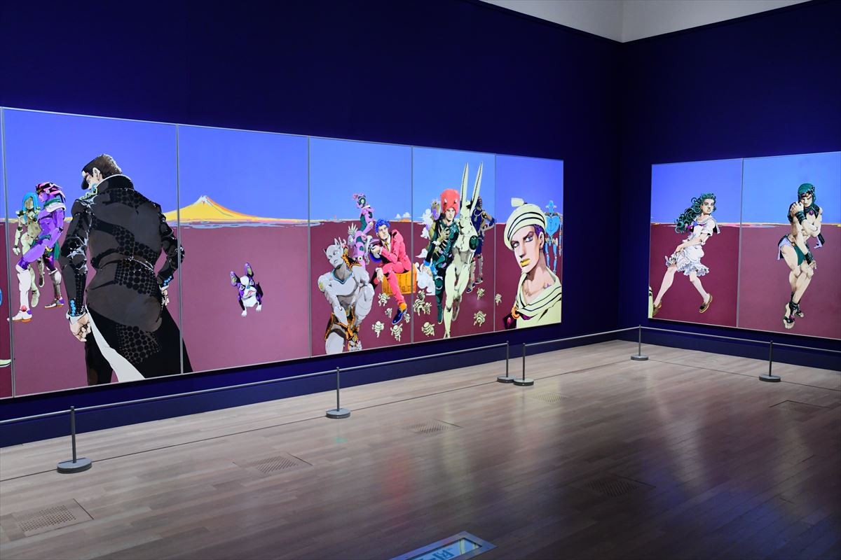 荒木飛呂彦、描き下ろしのジョジョ大型原画は「ちょっと失敗した」