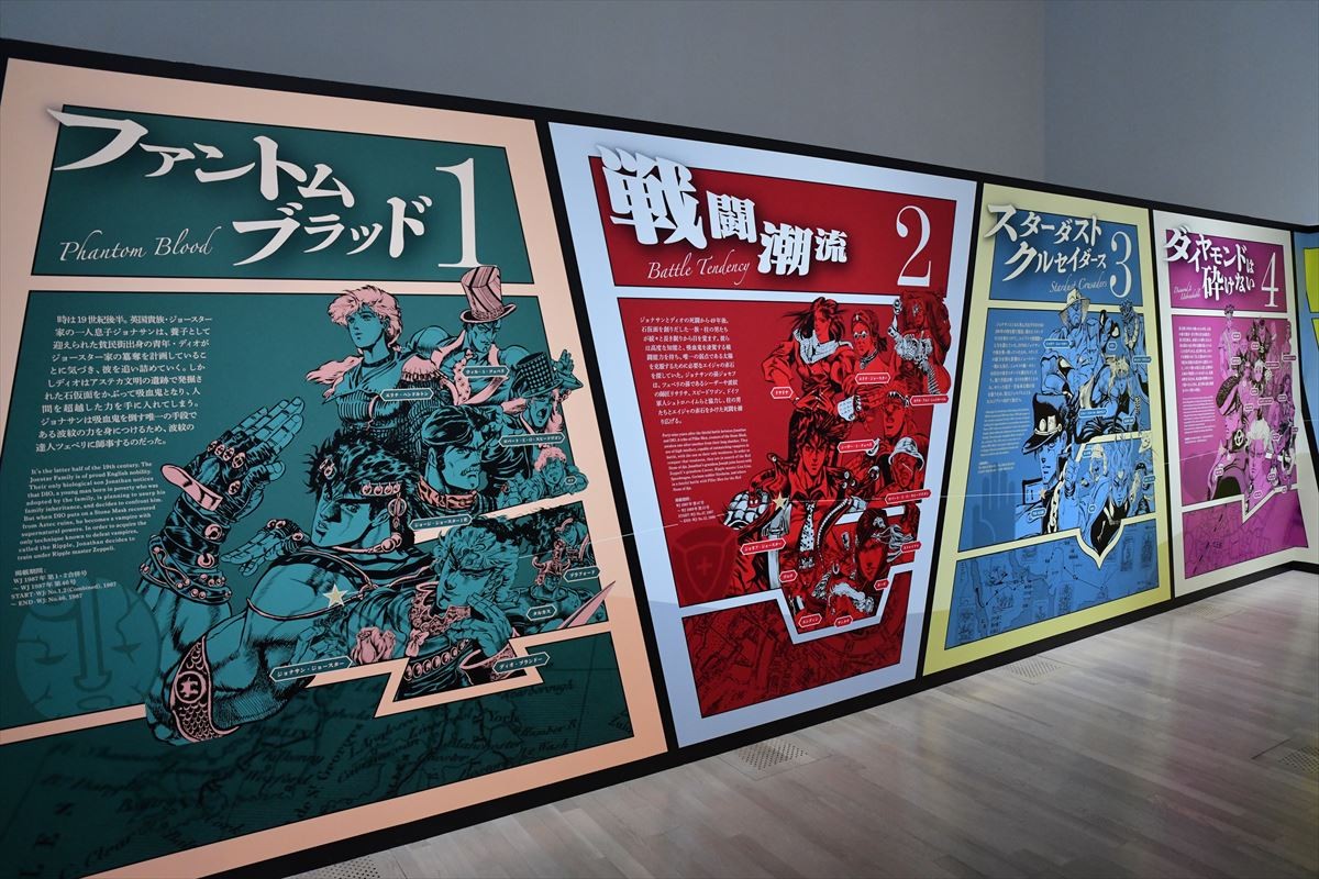 荒木飛呂彦、描き下ろしのジョジョ大型原画は「ちょっと失敗した」