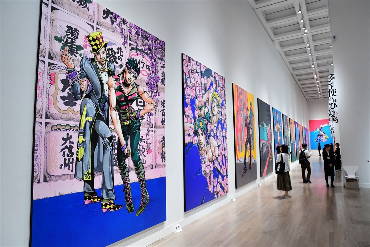 荒木飛呂彦、描き下ろしのジョジョ大型原画は「ちょっと失敗した」