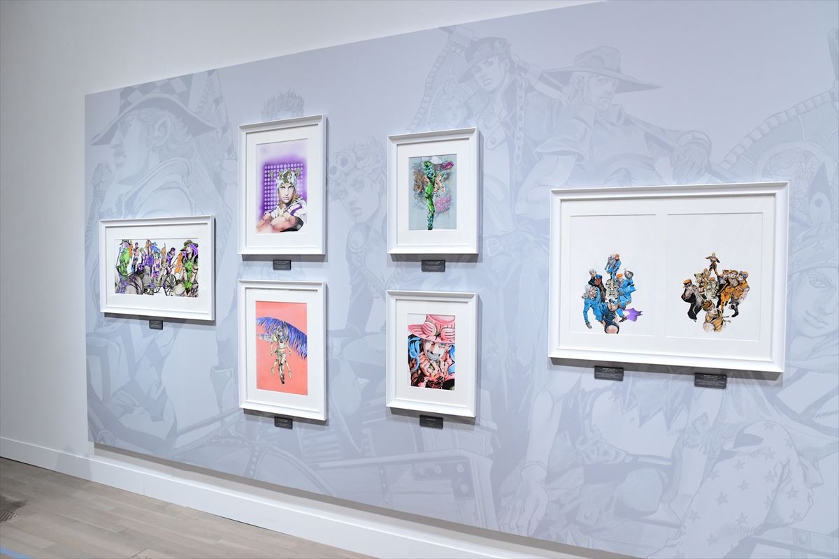 荒木飛呂彦、描き下ろしのジョジョ大型原画は「ちょっと失敗した」