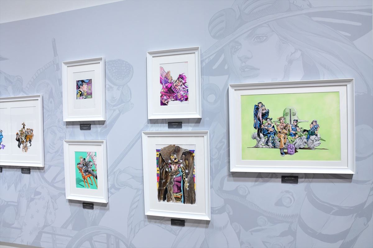 荒木飛呂彦、描き下ろしのジョジョ大型原画は「ちょっと失敗した」