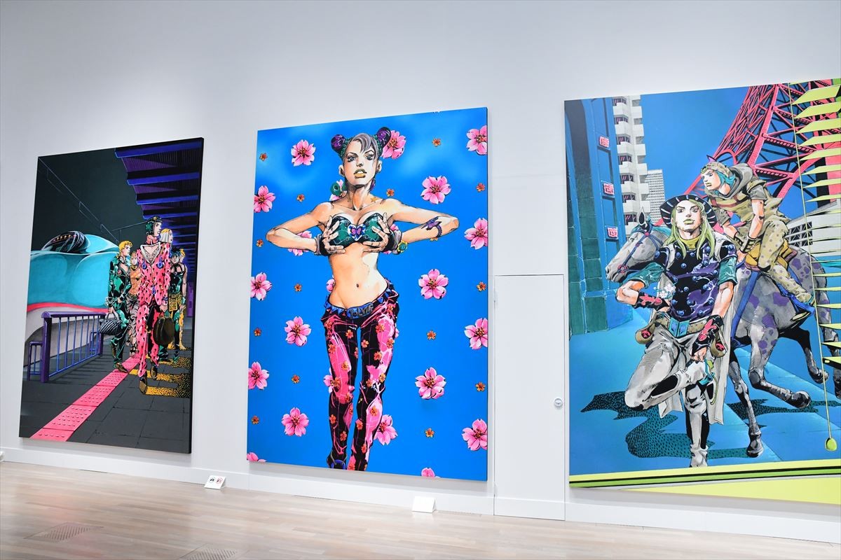 荒木飛呂彦、描き下ろしのジョジョ大型原画は「ちょっと失敗した」
