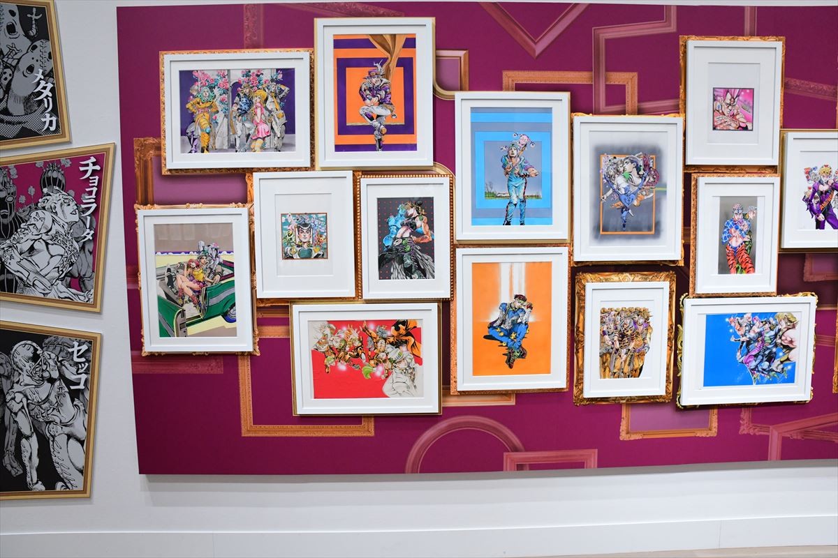 荒木飛呂彦、描き下ろしのジョジョ大型原画は「ちょっと失敗した」