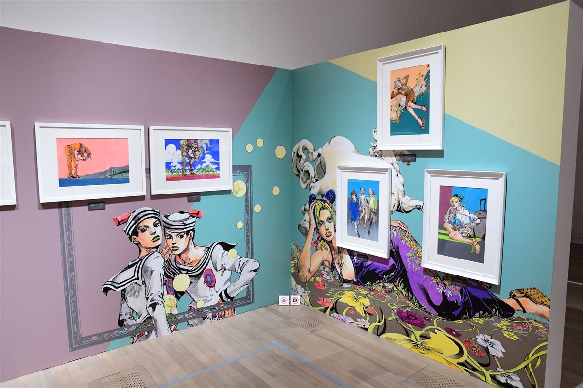 荒木飛呂彦、描き下ろしのジョジョ大型原画は「ちょっと失敗した」