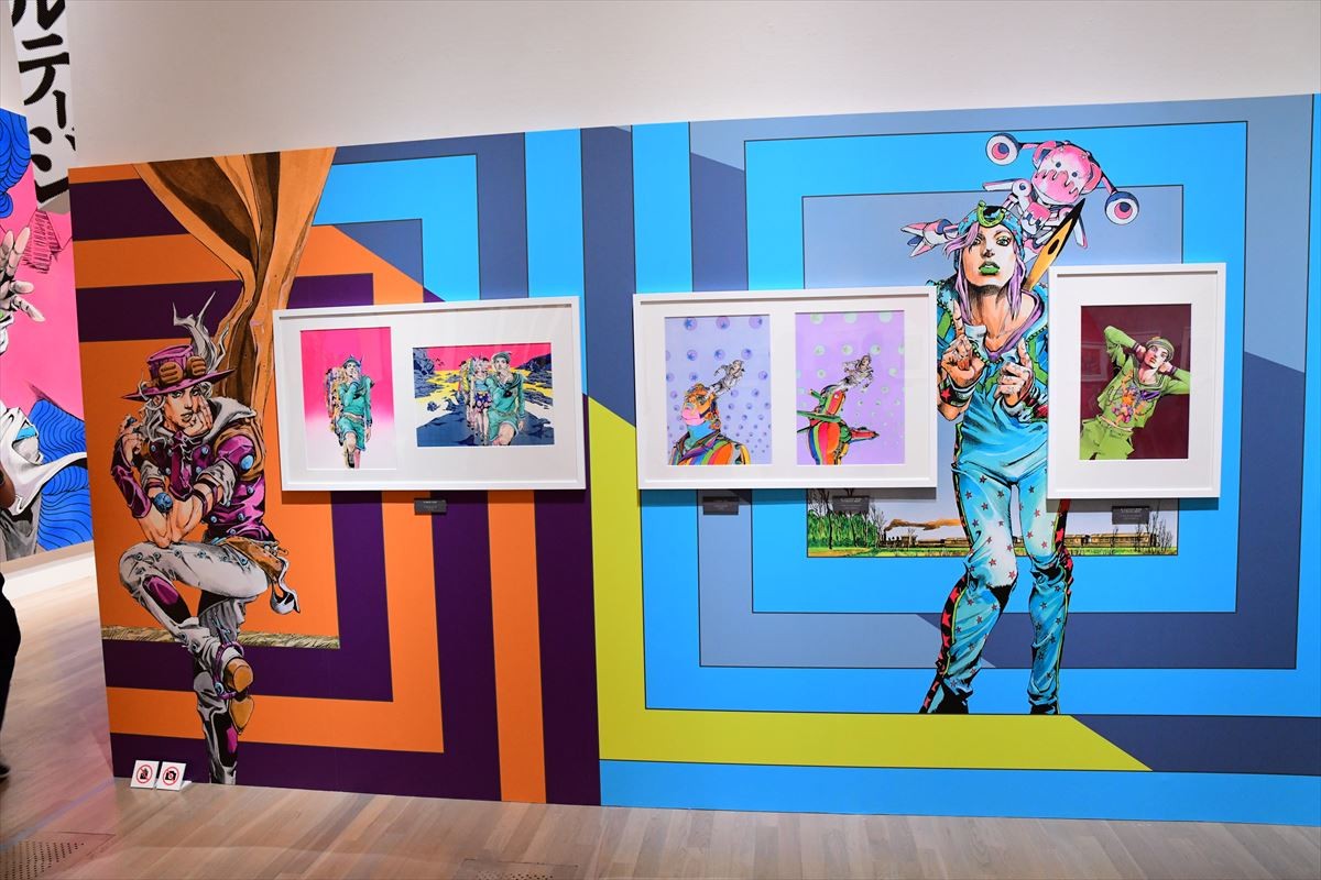 荒木飛呂彦、描き下ろしのジョジョ大型原画は「ちょっと失敗した」
