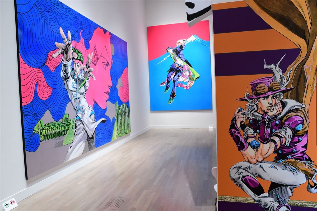 荒木飛呂彦、描き下ろしのジョジョ大型原画は「ちょっと失敗した」