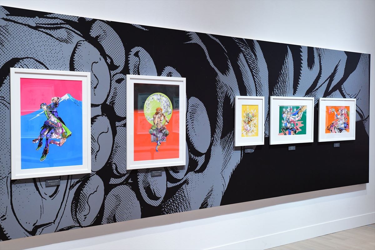 荒木飛呂彦、描き下ろしのジョジョ大型原画は「ちょっと失敗した」