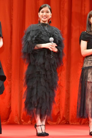 『累‐かさね‐』完成披露試写会に登壇した芳根京子