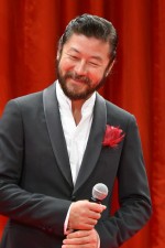 『累‐かさね‐』完成披露試写会に登壇した浅野忠信