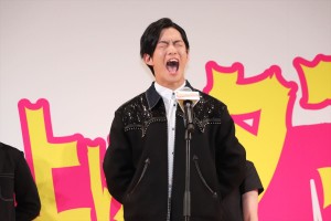 『音量を上げろタコ！なに歌ってんのか全然わかんねぇんだよ！！』完成披露試写会に登壇した千葉雄大
