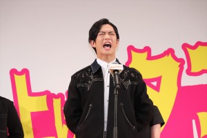 『音量を上げろタコ！なに歌ってんのか全然わかんねぇんだよ！！』完成披露試写会に登壇した千葉雄大