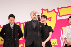 『音量を上げろタコ！なに歌ってんのか全然わかんねぇんだよ！！』完成披露試写会に登壇した松尾スズキ