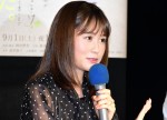 ドラマ『学校へ行けなかった私が「あの花」「ここさけ」を書くまで』試写会に出席した前田敦子