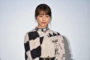 『コーヒーが冷めないうちに』完成披露試写会に登壇した有村架純