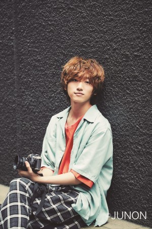 「JUNON」10月号に登場した定本楓馬
