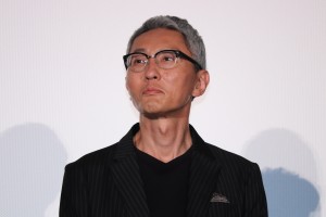 『検察側の罪人』初日舞台挨拶に登壇した松重豊