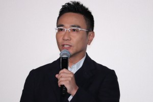 『検察側の罪人』初日舞台挨拶に登壇した八嶋智人