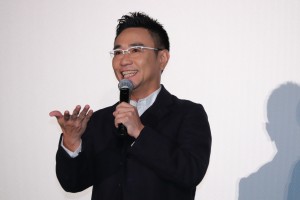 『検察側の罪人』初日舞台挨拶に登壇した八嶋智人