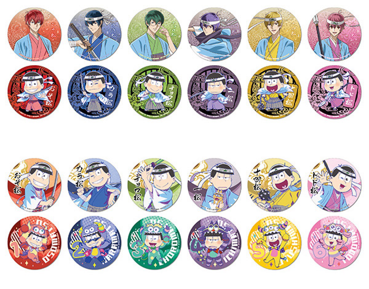 武士姿の6つ子が登場！『おそ松さん』コラボカフェ期間限定オープン