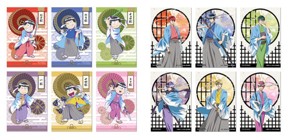 武士姿の6つ子が登場！『おそ松さん』コラボカフェ期間限定オープン