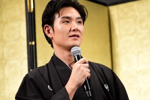 『泣き虫しょったんの奇跡』公開直前試写会舞台挨拶に登壇した松田龍平