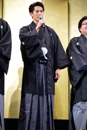 『泣き虫しょったんの奇跡』公開直前試写会舞台挨拶に登壇した永山絢斗