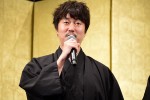 『泣き虫しょったんの奇跡』公開直前試写会舞台挨拶に登壇した新井浩文