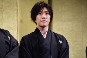 『泣き虫しょったんの奇跡』公開直前試写会舞台挨拶に登壇した早乙女太一