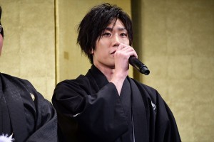 『泣き虫しょったんの奇跡』公開直前試写会舞台挨拶に登壇した早乙女太一