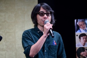 『泣き虫しょったんの奇跡』公開直前試写会舞台挨拶に登壇した豊田利晃監督