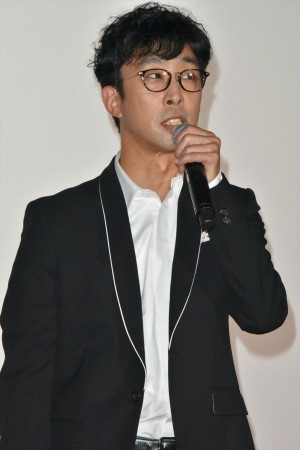 『響 ‐HIBIKI‐』完成披露舞台挨拶に登壇した北村有起哉