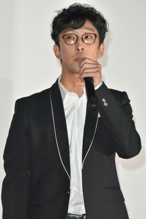 『響 ‐HIBIKI‐』完成披露舞台挨拶に登壇した北村有起哉