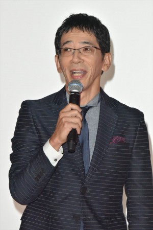 『響 ‐HIBIKI‐』完成披露舞台挨拶に登壇した野間口徹