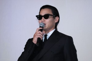 映画『純平、考え直せ』完成披露上映会舞台挨拶に登壇した野村周平