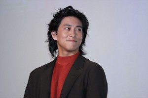 映画『純平、考え直せ』完成披露上映会舞台挨拶に登壇した佐野岳