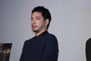 映画『純平、考え直せ』完成披露上映会舞台挨拶に登壇した佐藤祐基