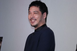 映画『純平、考え直せ』完成披露上映会舞台挨拶に登壇した佐藤祐基
