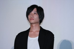 映画『純平、考え直せ』完成披露上映会舞台挨拶に登壇した藤原季節