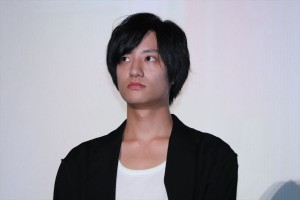 映画『純平、考え直せ』完成披露上映会舞台挨拶に登壇した藤原季節