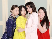 『SUNNY 強い気持ち・強い愛』に出演する（左から）山本舞香、広瀬すず、池田エライザ、富田望生
