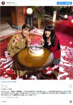 浜辺美波＆松村沙友理の誕生日をお祝い！ ※『賭ケグルイ』公式インスタグラム