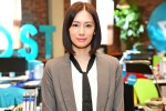 土曜ドラマ『フェイクニュース』スタジオ取材会に登場した北川景子