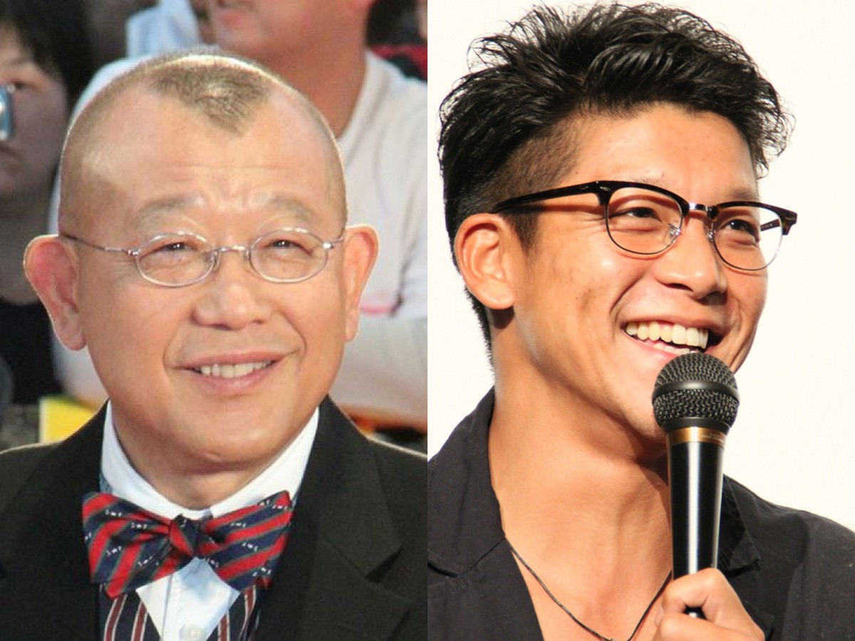 (左から)笑福亭鶴瓶、駿河太郎