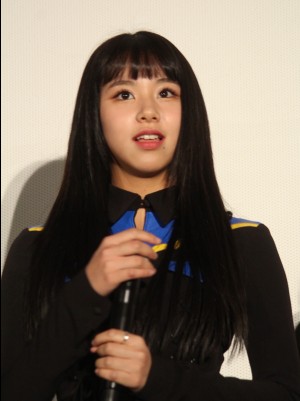 TWICE JAPAN 1st ALBUM 『BDZ』 PREMIUM 試写会に出席したTWICE・チェヨン