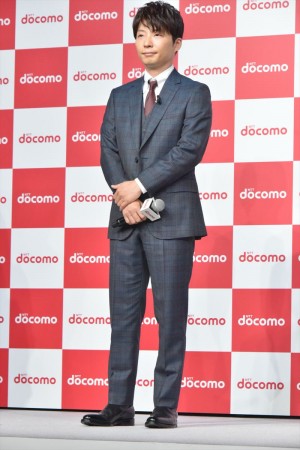 「NTTドコモ 新CMシリーズ発表会」に出席した星野源