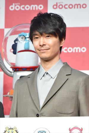 「NTTドコモ 新CMシリーズ発表会」に出席した長谷川博己